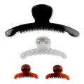 Scünci The Basik Edition Mixed Claw Hair Clips